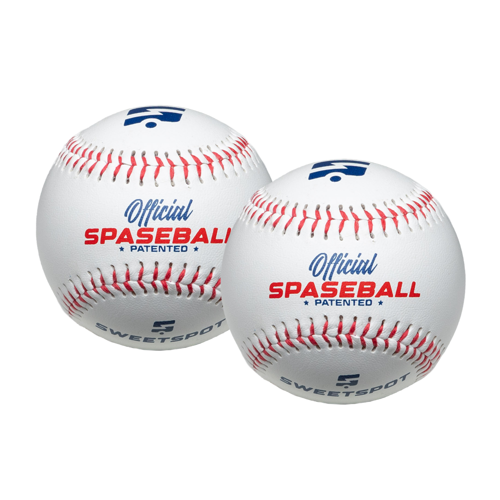 Plastic Spaseball Baseball 2-Pack