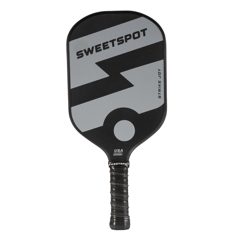 Strike Joy Pickleball Paddle Racket (Fiberglass Face) - Grey