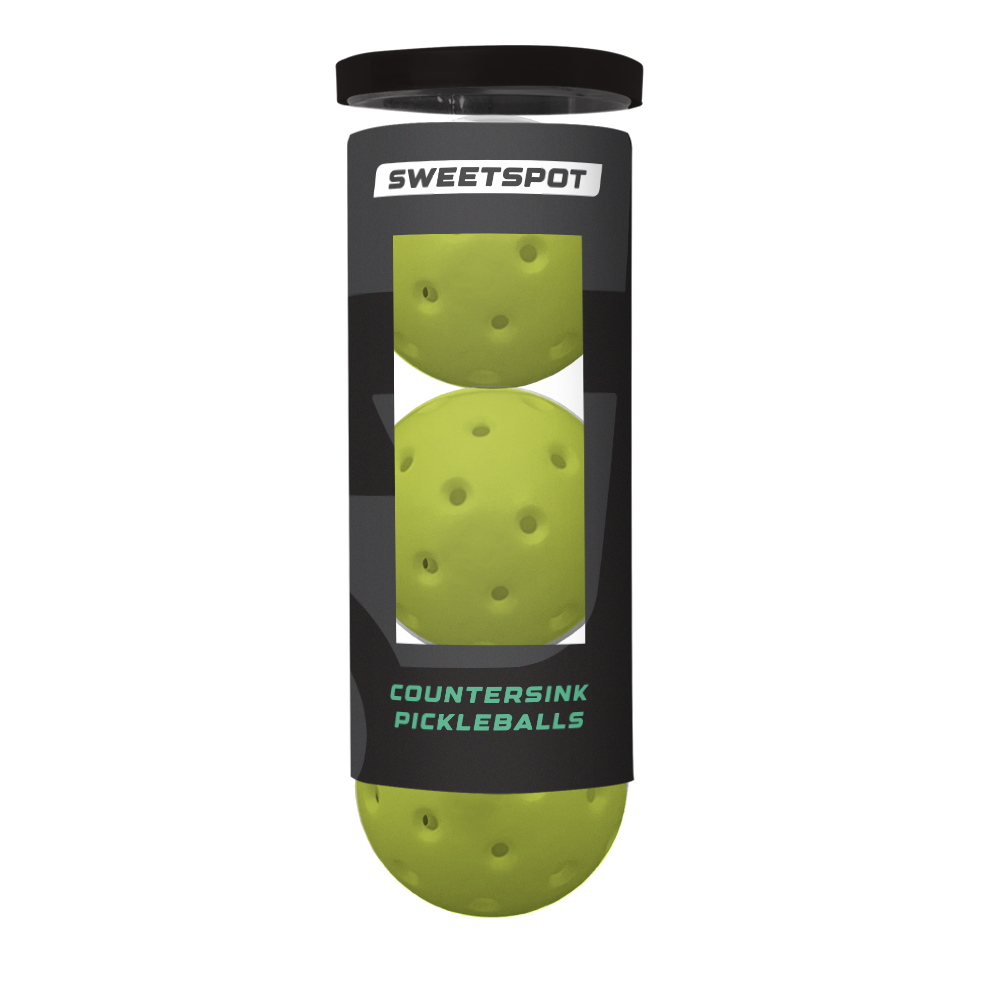 CS40 Pickleball Balls for High Visibility and Bounce 3-Pack