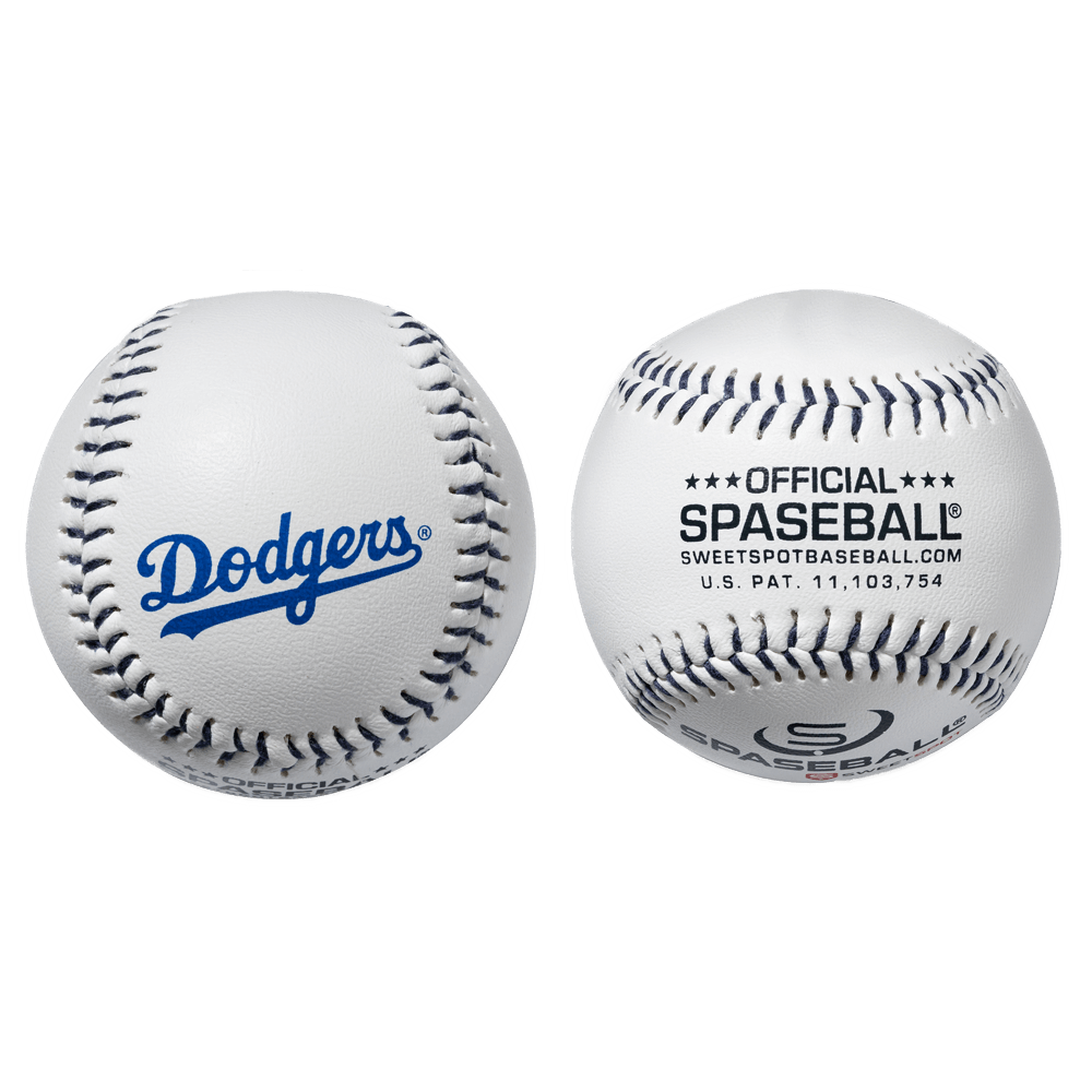 Dodgers Official MLB Plastic Spaseball Baseball (2 Pack)