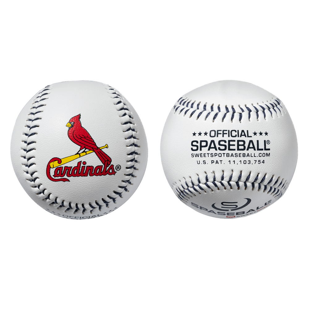 Cardinals Official MLB Plastic Spaseball Baseball (2 Pack)