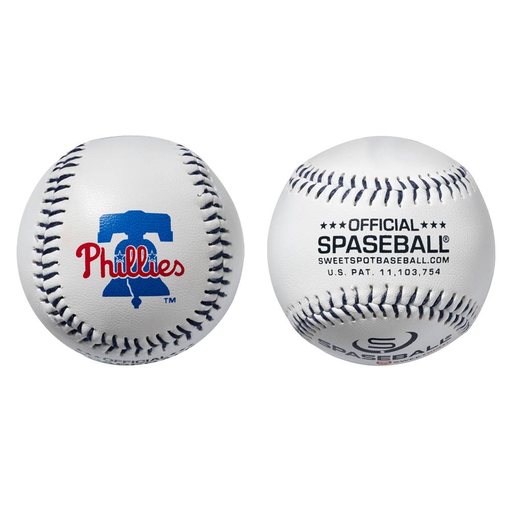 Phillies Official MLB Plastic Spaseball Baseball (2 Pack)