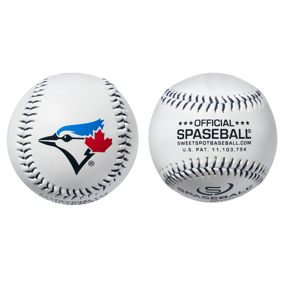 Blue Jays Official MLB Plastic Spaseball Baseball (2 Pack)