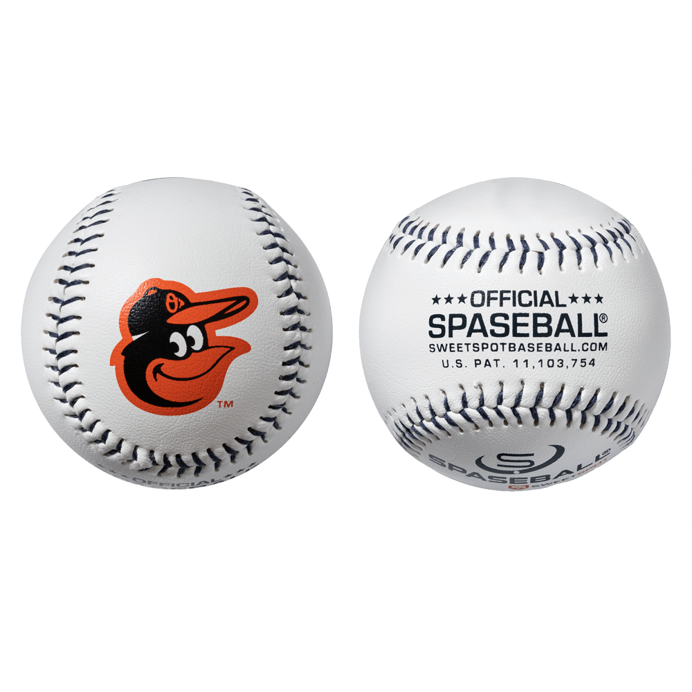 Orioles Official MLB Plastic Spaseball Baseball (2 Pack)