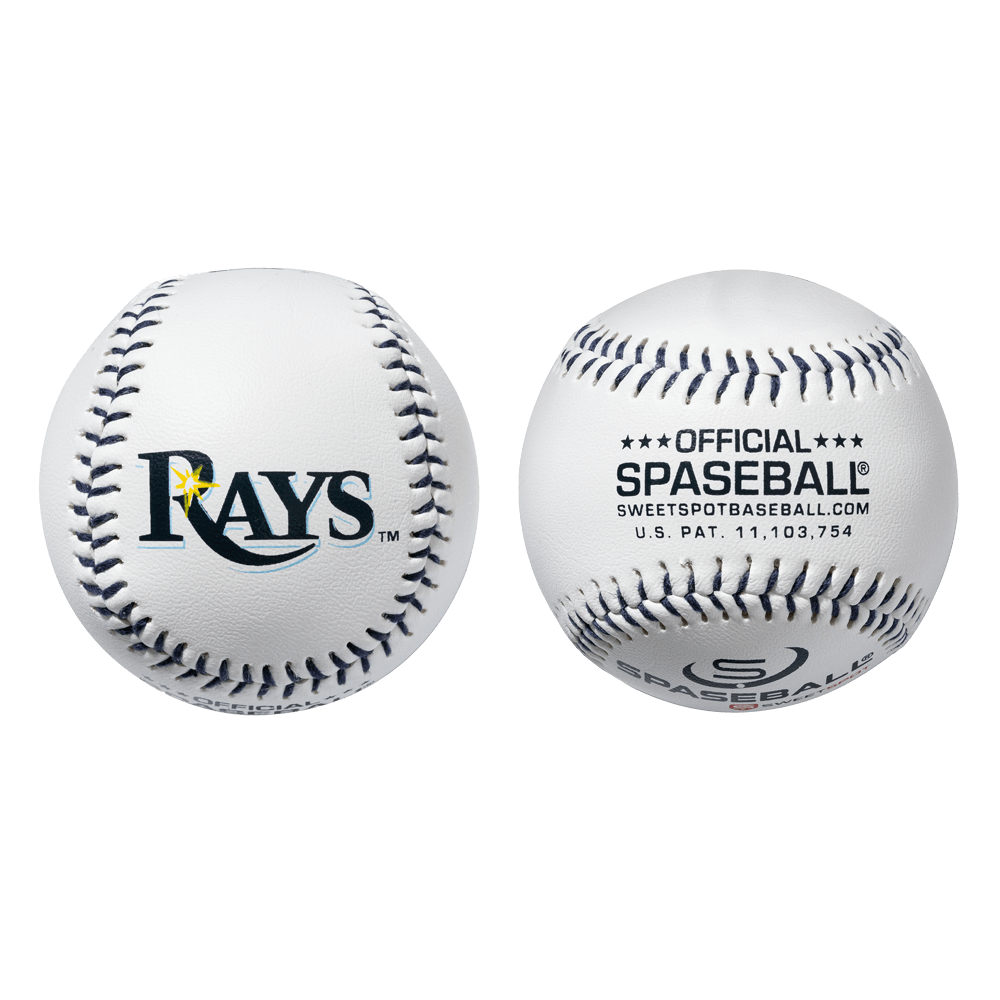 Rays Official MLB Plastic Spaseball Baseball (2 Pack)