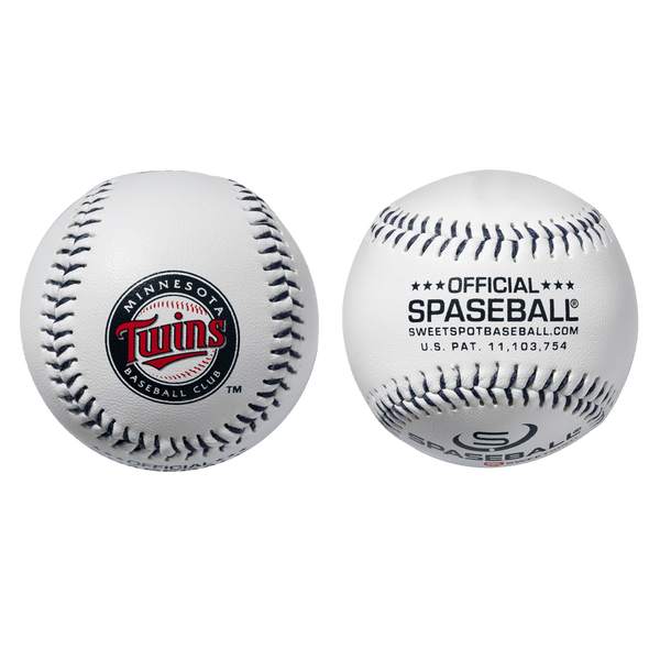Twins Official MLB Plastic Spaseball Baseball (2 Pack) For Kids ...