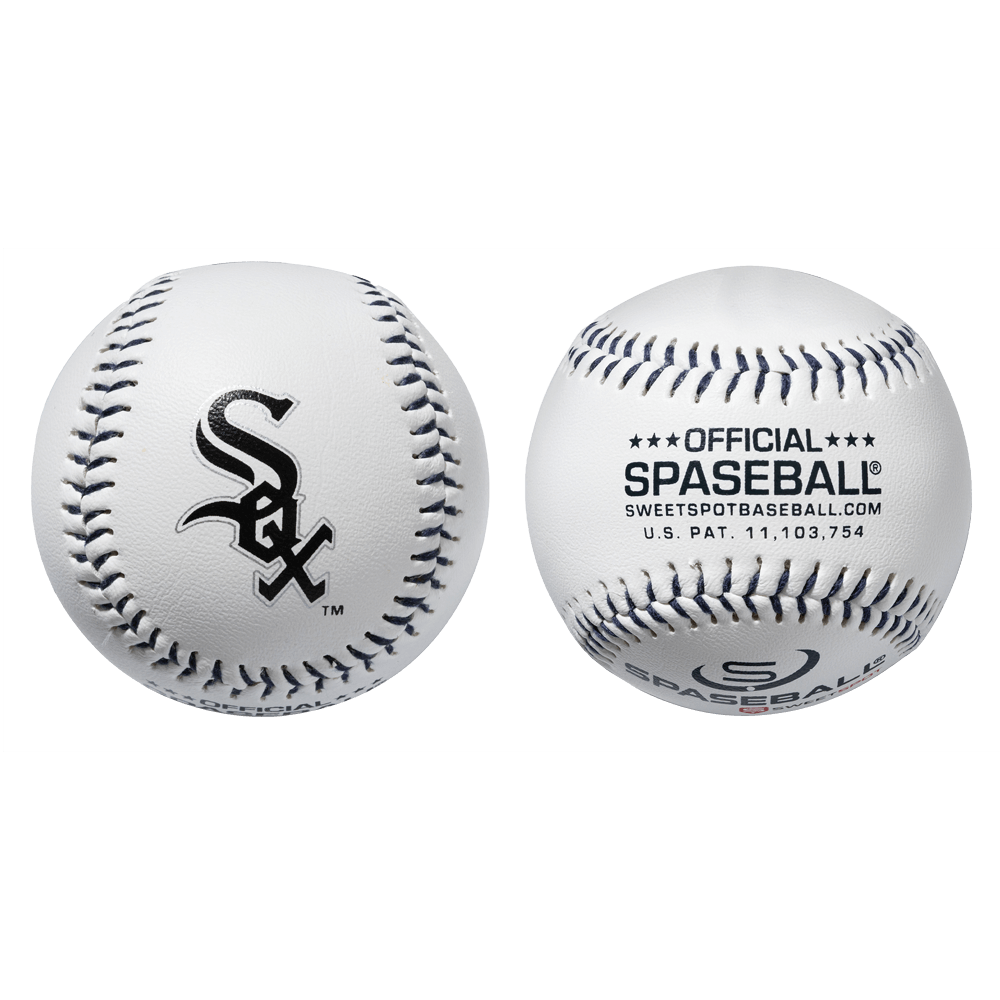 White Sox Official MLB Plastic Spaseball Baseball (2 Pack)