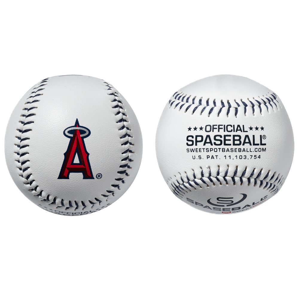 Angels Official MLB Plastic Spaseball Baseball (2 Pack)