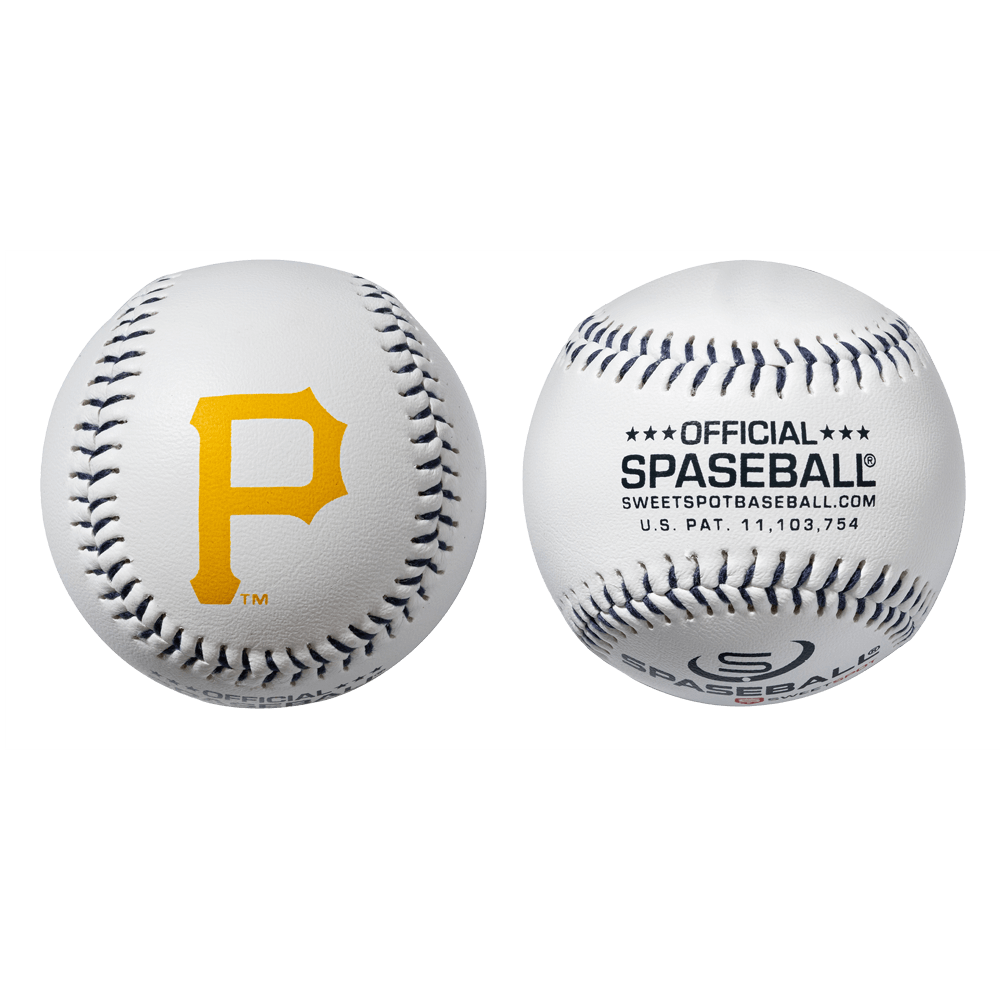 Pirates Official MLB Plastic Spaseball Baseball (2 Pack)