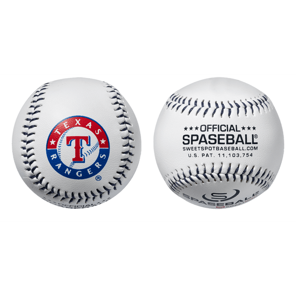 Rangers Official MLB Plastic Spaseball Baseball (2 Pack) For Kids ...