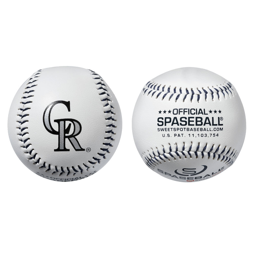 Rockies Official MLB Plastic Spaseball Baseball (2 Pack)