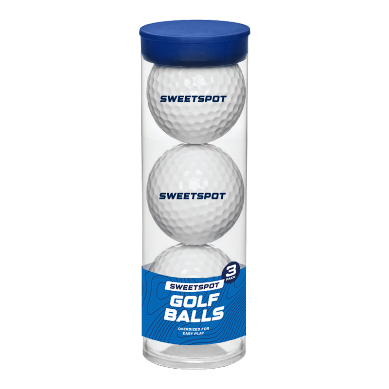 Oversized Plastic Golf Ball 3-Pack