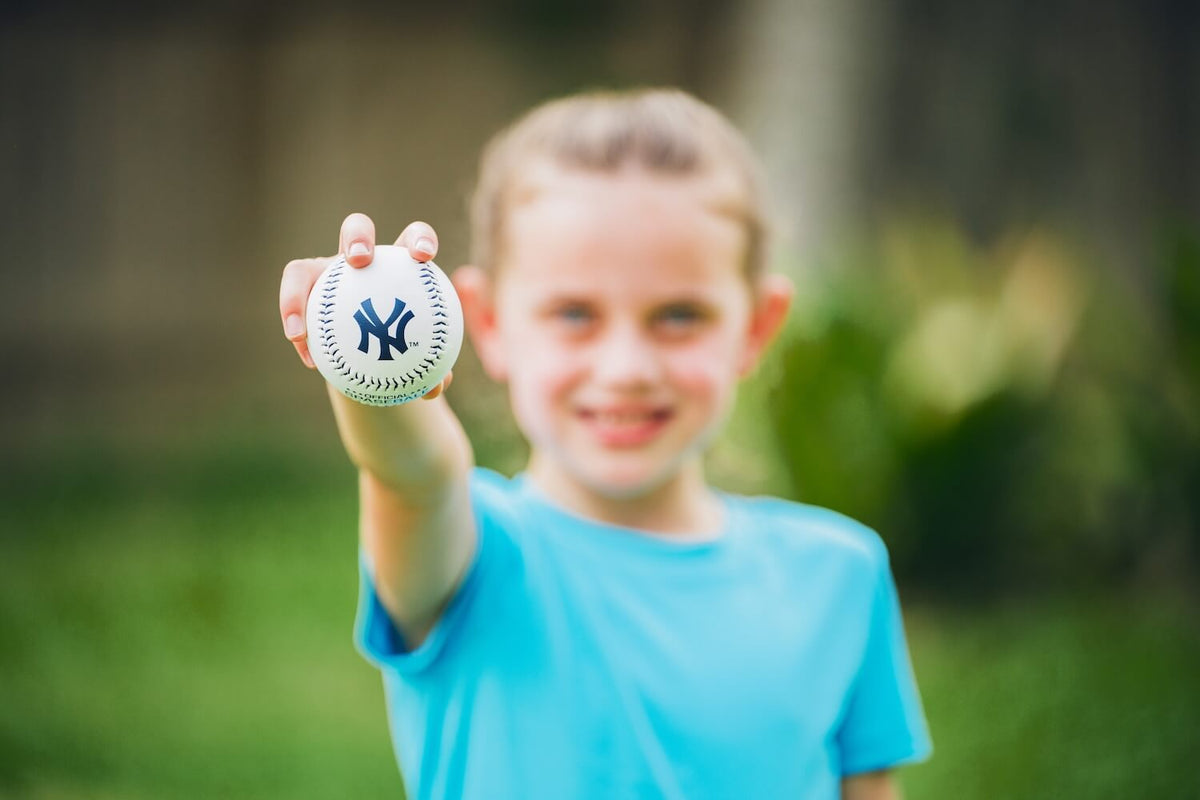 Yankees Official MLB Plastic Baseball Bat and Ball Set