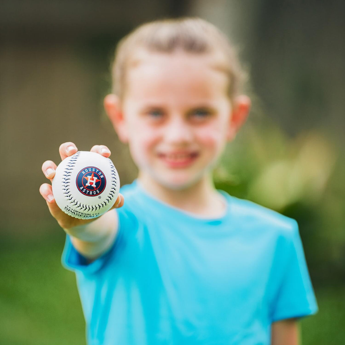 Astros Official MLB Plastic Spaseball Baseball (2 Pack)