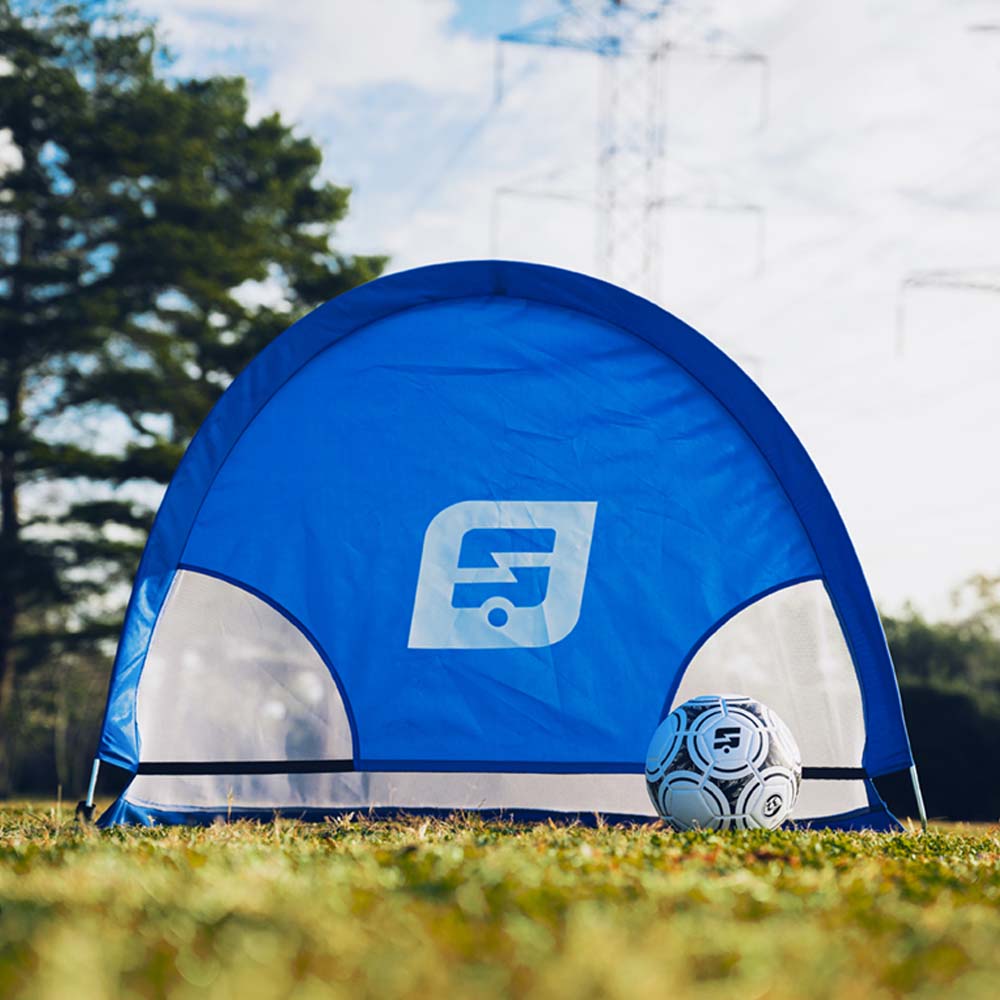 goal tent Portable Soccer Goal, Size 5 Ball, Pump, Field Markers Set For Kids, Children and Youth at the Field, Backyard or Indoors
