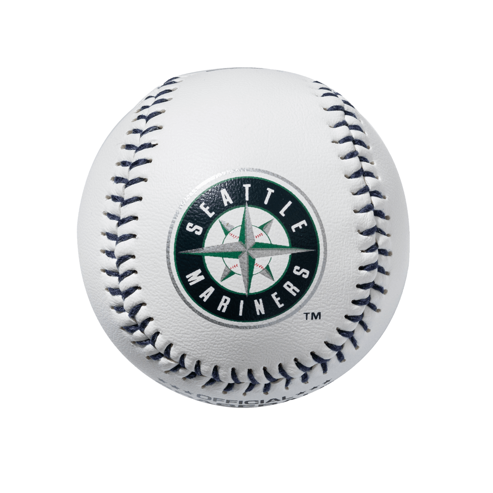 Mariners Official MLB Plastic Spaseball Baseball (2 Pack)