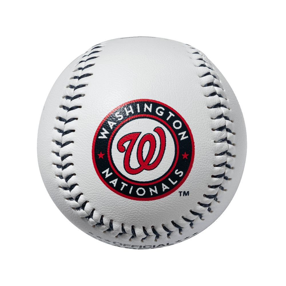 Nationals Official MLB Plastic Spaseball Baseball (2 Pack)