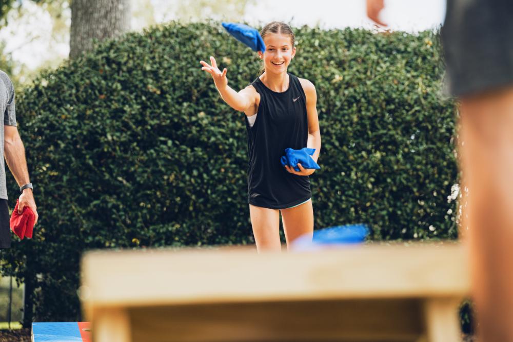 Portable Cornhole Game Set Bean Bag Toss