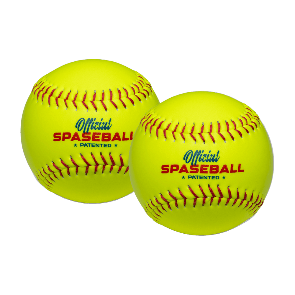 Plastic Spaseball Softballs 2-Pack