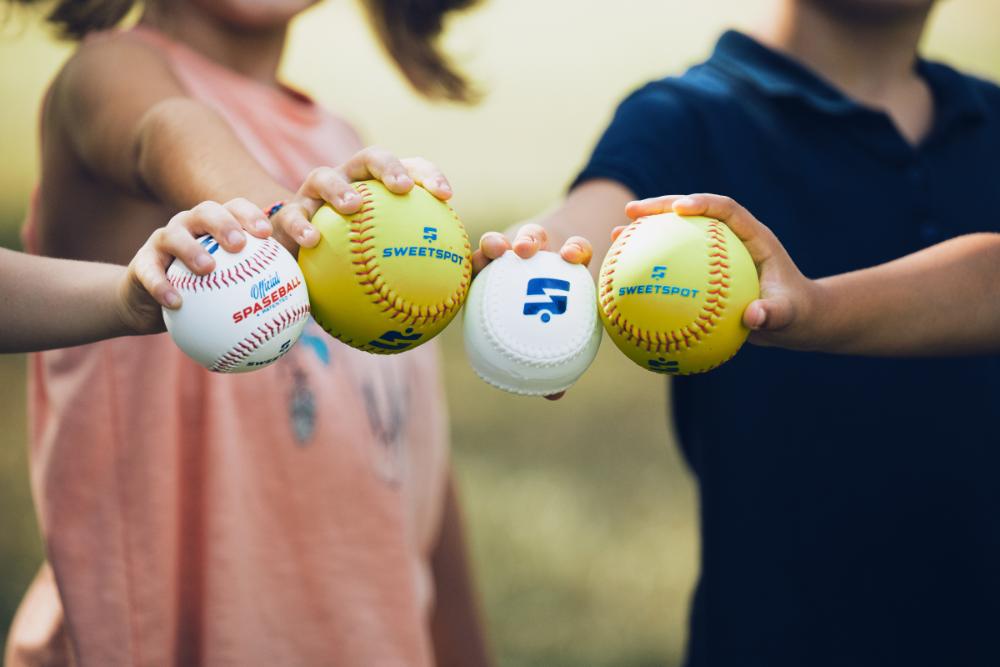 Plastic Spaseball Softballs 2-Pack