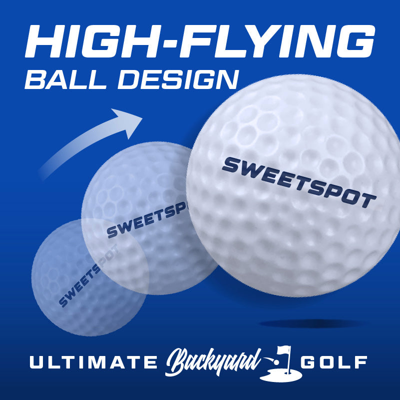 Oversized Plastic Golf Ball 3-Pack