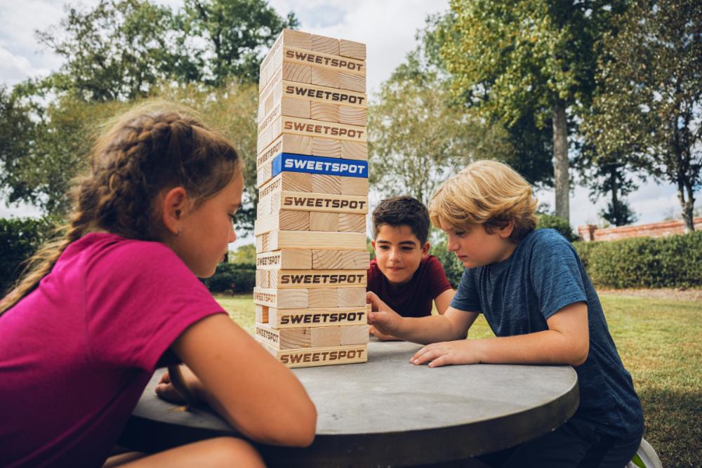 Portable Tumbling Tower Giant Wooden Stacking Game