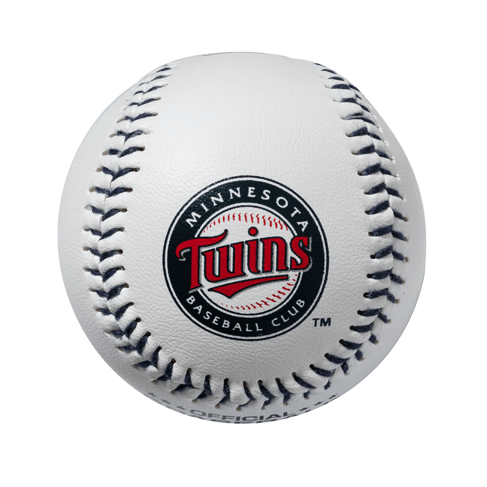 Twins Official MLB Plastic Spaseball Baseball (2 Pack)