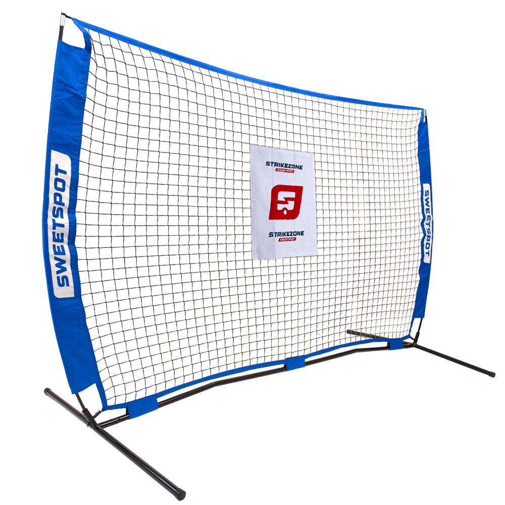 7&#39; Portable Backstop Sports Net for Baseball and Softball