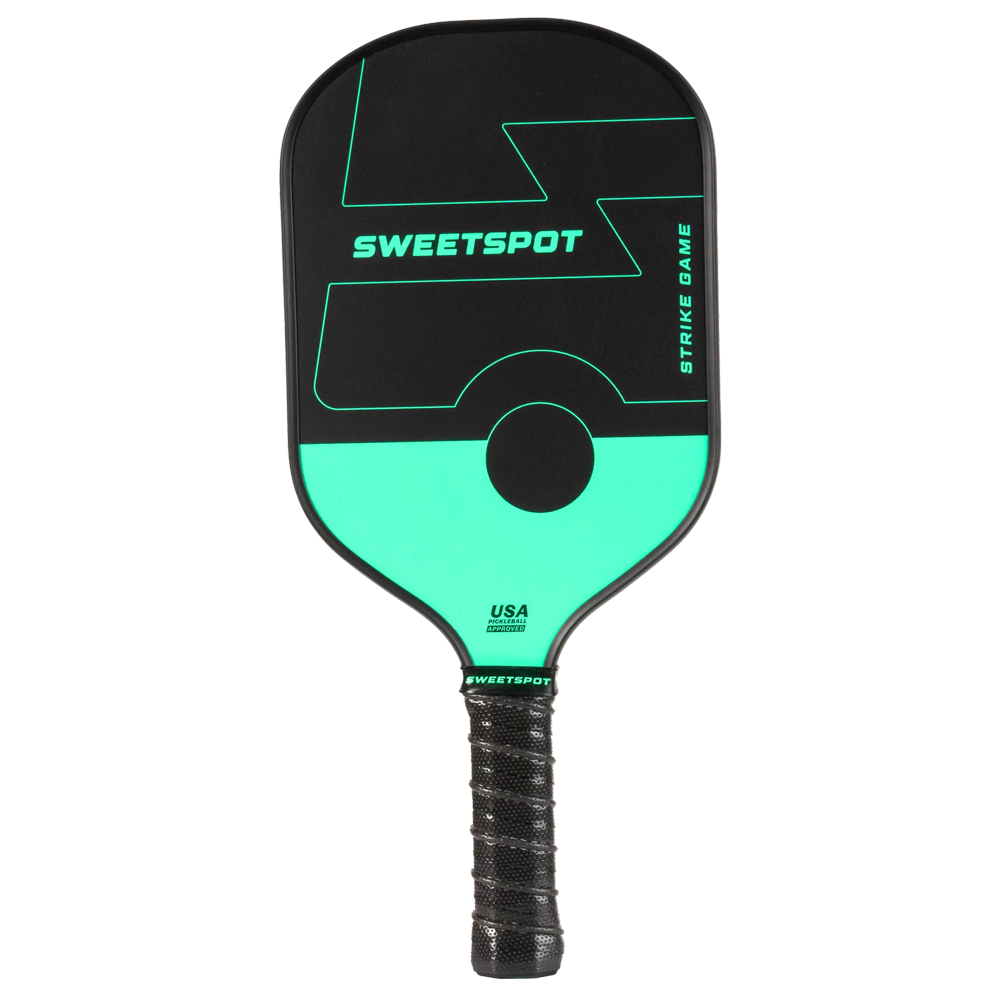 Strike Game Pickleball Paddle Racket (Carbon Fiber Face) - Mint