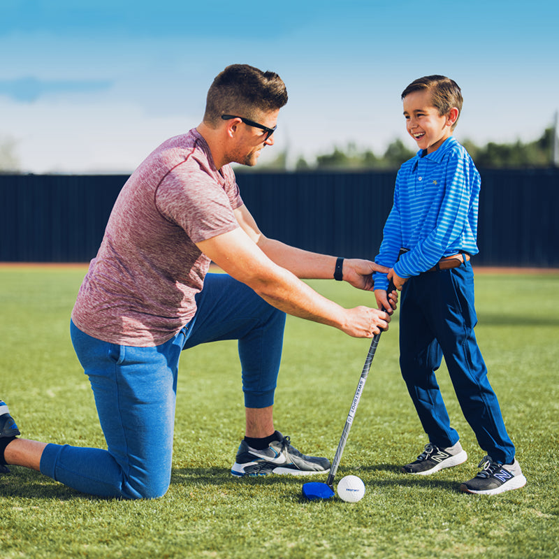 Kids Plastic Wedge Golf Club and Ball Set