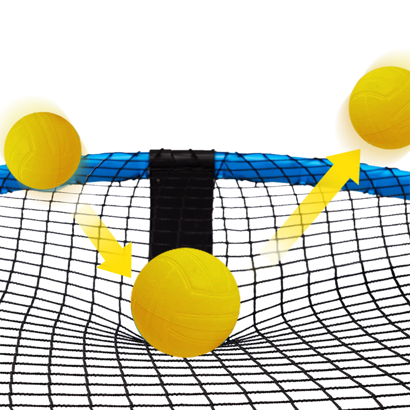 Portable Smashball Roundnet Volleyball Style Game Set